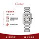 卡地亞(Cartier)坦克系列石英手表女款白盤(pán)鋼帶29.5x22mmWSTA0107 禮物
