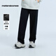 美特斯邦威休閑褲男士2025冬季新款簡(jiǎn)約休閑百搭直筒褲抓絨提花長(cháng)褲子
