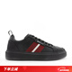 巴利（BALLY）大牌經(jīng)典男士時(shí)尚真皮低幫休閑板鞋 MSK0FT VT005 黑色 U901 40