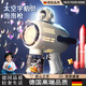 RICH YOUR HOME德國品質(zhì)兒童吹泡泡機全自動(dòng)電動(dòng)泡泡槍玩具2026新款網(wǎng)紅手持禮物 太空泡泡槍/藍[電池版禮盒]10包液+1瓶水