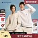 Champion冠軍衛衣2024春季新款刺繡男圓領(lǐng)純色上衣休閑簡(jiǎn)約校園女 米白色 M