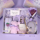 斐禮物飾實(shí)用生日禮物女生送朋友閨蜜伴手禮女伴娘公司員工結婚禮盒保溫杯 漸變紫保溫杯+陶瓷杯+杯墊+藍牙音響+小熊毛巾 450ml 紫色漸變禮盒送小花束