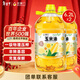 金掌門(mén)食用油非轉基因壓榨一級玉米胚芽油 6.2L*2 (富含植物甾醇)