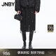 JNBY【商場(chǎng)同款】25秋新品半身裙女直筒網(wǎng)紗5P9D21140 001/本黑 XS