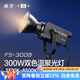 南冠fs-300b雙色溫直播補光燈專(zhuān)業(yè)led影視燈服裝直播間打光燈 人像兒童影樓婚紗拍照攝影燈 FS-300B（2700K-6500K雙色溫）