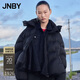 JNBY/江南布衣【商場(chǎng)同款】25冬新品羽絨服女寬松連帽長(cháng)袖5PAC10140
