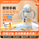 象?。╖O JIRUSHI）保溫杯兒童進(jìn)口學(xué)飲吸管杯9個(gè)月+滿(mǎn)月兒童杯帶把手DA30E開(kāi)學(xué)禮物 藍色- 320ml