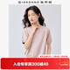 佐丹奴短袖t恤女新款純棉純色簡(jiǎn)約風(fēng)圓領(lǐng)連袖短款上衣女05325393