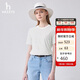 哈吉斯（HAZZYS）女裝 春季女士圓領(lǐng)文藝細條紋T恤衫ASTSE0BBE68