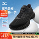 美津濃（MIZUNO）WAVE INSPIRE 21緩震回彈支撐型慢跑鞋 03/黑色/灰黑色(男) 40 (255mm)