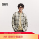 森馬（Semir）[商場(chǎng)同款]長(cháng)袖襯衫男純棉格紋外套2025春季上衣寬松101125105106