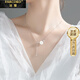 法蔻（farcoko）小雛菊項鏈女銀花朵流蘇頸鏈鎖骨鏈生日禮物送女友老婆 小雛菊項鏈
