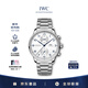 萬(wàn)國（IWC）禮物 葡萄牙系列計時(shí) 銀盤(pán)藍針 精鋼 自動(dòng)機械男表 IW371617 41mm