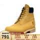 添柏嵐（Timberland）【斷碼特賣(mài)JD物流】經(jīng)典6寸大黃靴男款防水真皮寬版10061W 10061W-小麥色 42