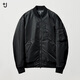 優(yōu)衣庫男裝女裝高性能復合飛行員茄克/外套夾克485339 09 黑色 M