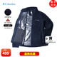 哥倫比亞（Columbia）抓絨衣男秋冬新款銀點(diǎn)奧米熱能夾克加絨加厚保暖抓絨內膽外套 466 /藍色/曬圖退10 M /175/96A