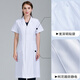 中項白大褂短袖修身高端醫生服女口腔白大衣男長(cháng)袖診所美容院工作服春 垂順挺括【短袖】女-京倉直發(fā) S