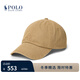 Polo Ralph Lauren 拉夫勞倫  男女同款 25年秋季斜紋棉布棒球帽RL53931 250-卡其色 ONE