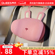 喬氏兒童汽車(chē)頭枕車(chē)內靠枕車(chē)載睡覺(jué)神器車(chē)用車(chē)上護頸枕頭卡通脖枕 安心舒睡【卡通款】 粉紅兔子 1個(gè)