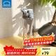樂(lè )扣樂(lè )扣（LOCK&LOCK）人魚(yú)線(xiàn)塑料運動(dòng)水杯夏天便攜水壺帶刻度提手男女水杯子700ML灰色