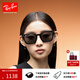 雷朋（RayBan）太陽(yáng)鏡大框眼鏡修飾顯臉小戶(hù)外墨鏡0RB4392D禮物禮物 601/81黑色鏡框深灰色偏光鏡片 尺寸66