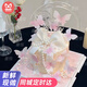 曼恒網(wǎng)紅夢(mèng)幻蝴蝶生日蛋糕女生兒童同城配送當天配送女神老婆閨蜜蛋糕 E款翻糖蝴蝶結蛋糕 8英寸(適合2-4人)