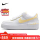 耐克NIKE女子休閑板鞋空軍一號 AIR FORCE 1 運動(dòng)鞋CI0919-122白 37.5