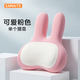 薩邁特兔子汽車(chē)頭枕車(chē)用靠枕頸枕靠墊車(chē)內座椅車(chē)枕頭腰墊護腰護頸腰靠 可愛(ài)粉-腰靠 1個(gè)