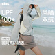 蕉下（beneunder）速干防風(fēng)山系外套女防紫外線(xiàn)防曬衣女新款北歐灰M