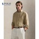 Polo Ralph Lauren 拉夫勞倫 男裝 經(jīng)典版型亞麻襯衫RL19496 250-海濱米色 M
