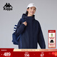 卡帕（Kappa）背靠背新款運動(dòng)防風(fēng)衣女戶(hù)外防潑水防油污連帽夾克外套K0F22FJ22