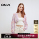 ONLY 2025春季舒適透氣蝙蝠袖鏤空短款開(kāi)衫針織衫女|12513A009
