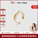 Amber Lollipop王玉雯同款珍珠戒指女輕奢戒指環(huán)女新年情人節生日禮物送女友老婆 金色S925銀鍍金