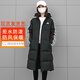 阿迪達斯（adidas）男女情侶裝長(cháng)款羽絨服冬季新款連帽厚運動(dòng)服過(guò)膝保暖防風(fēng)外套 KC2498/情侶款/2025新款 S