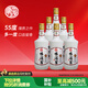 鴨溪 鴨溪窖裸瓶版 55度 500mL*6瓶 整箱裝 新老版本隨機發(fā) 春節送禮