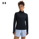 安德瑪（Under Armour）Launch Pro女子1/2拉鏈跑步運動(dòng)長(cháng)袖T恤1379349
