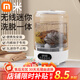 小米寶寶內衣襪子洗衣機新款增加脫水功能迷你小型無(wú)線(xiàn)便捷式脫水機洗衣機 白色