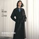 太平鳥(niǎo)大師甄絨甄毛系列新中式優(yōu)雅雙面呢大衣冬季毛呢外套合集 經(jīng)典雙面呢大衣灰色 常規 S