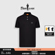 比音勒芬【冰氧吧】春夏款男士時(shí)尚休閑上衣多色抗菌涼感舒彈短袖POLO衫T 07黑色 L （105）