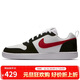 耐克NIKE男休閑鞋COURT BOROUGH運動(dòng)鞋838937-102黑白/紅41