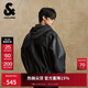 杰克·瓊斯（JACK&JONES） 杰克瓊斯男生2025年冬季新款棉衣連帽簡(jiǎn)約皮衣棉襖美式百搭上衣
