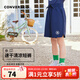 Converse匡威兒童裝男童短褲冰絲夏季新款外穿大童運動(dòng)褲子五分褲 藏青藍 130 /56 【建議身高116-122cm】
