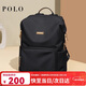 POLO雙肩包女士多隔層收納14英寸電腦包輕便防潑水通勤女包送女友