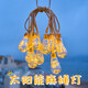 微光里燈串太陽(yáng)能戶(hù)外露營(yíng)燈天幕帳篷氛圍燈擺攤裝飾燈餐廳吧臺布置吊燈 太陽(yáng)能麻繩燈串【8米16個(gè)】
