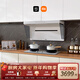 米家小米抽吸油煙機凈煙機S2白色以舊換新大吸力一級能效上門(mén)安裝【天然氣定時(shí)灶套裝】MJ05A