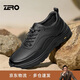 零度Zero戶(hù)外徒步鞋男鞋2026新款緩震防滑厚底增高舒適旅游鞋 黑色 43