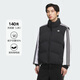 阿迪達斯（adidas）三葉草系列 男女 VEST DOWN U 羽絨背心 KS6108 黑色 XS