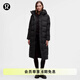 lululemon丨Wunder Puff 女士長(cháng)款羽絨外套羽絨服 防風(fēng) LW4CAGS 黑色 S /6