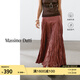 Massimo Dutti折扣升級2025年女裝 復古優(yōu)雅高級感純棉裙子百褶半身裙 05235530 桔紅色 XS (34) (165/62A)尺碼偏大