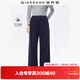 佐丹奴褲子女春季新款純棉松緊腰休閑闊腿褲燈芯絨長(cháng)褲女13415773